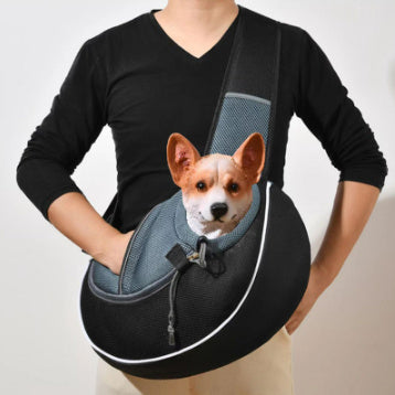 Carrying Bag For Pets Outdoor Portable Crossbody Bag For Dogs Cats