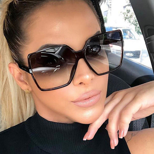 Trendy Sunglasses For Women Big Frame Sunglasses