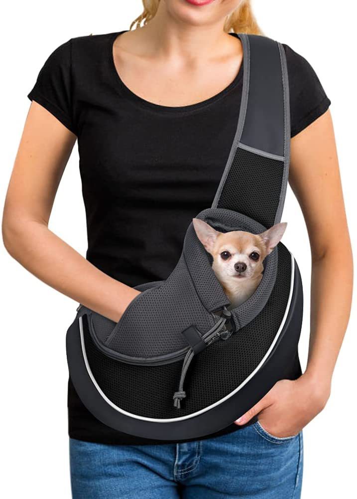 Carrying Bag For Pets Outdoor Portable Crossbody Bag For Dogs Cats