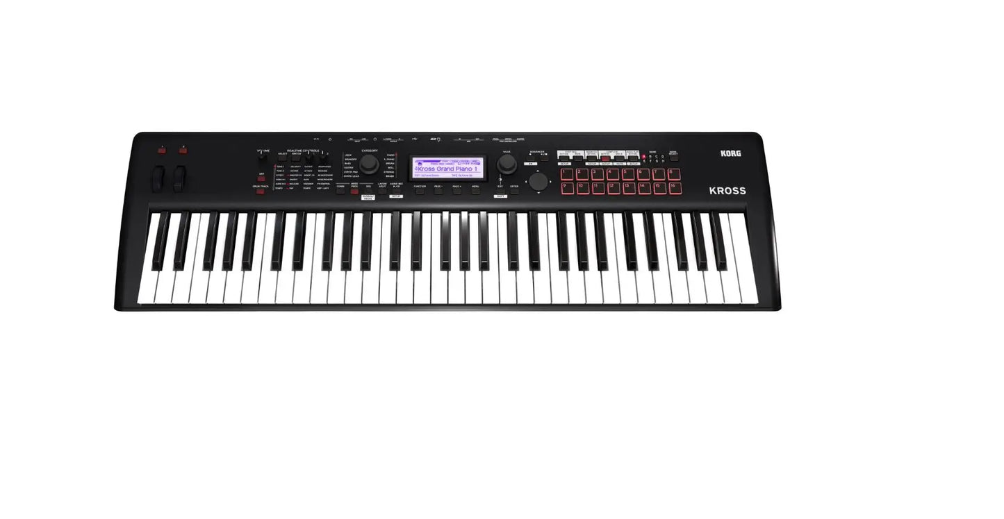 Korg Kross 2 61-Key Synthesizer Workstation Black
