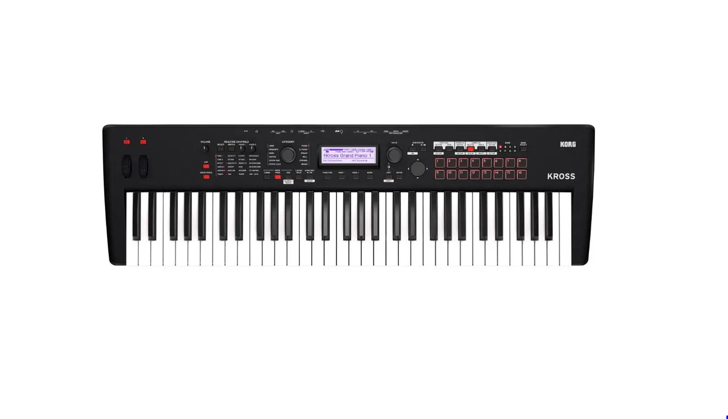 Korg Kross 2 61-Key Synthesizer Workstation Black