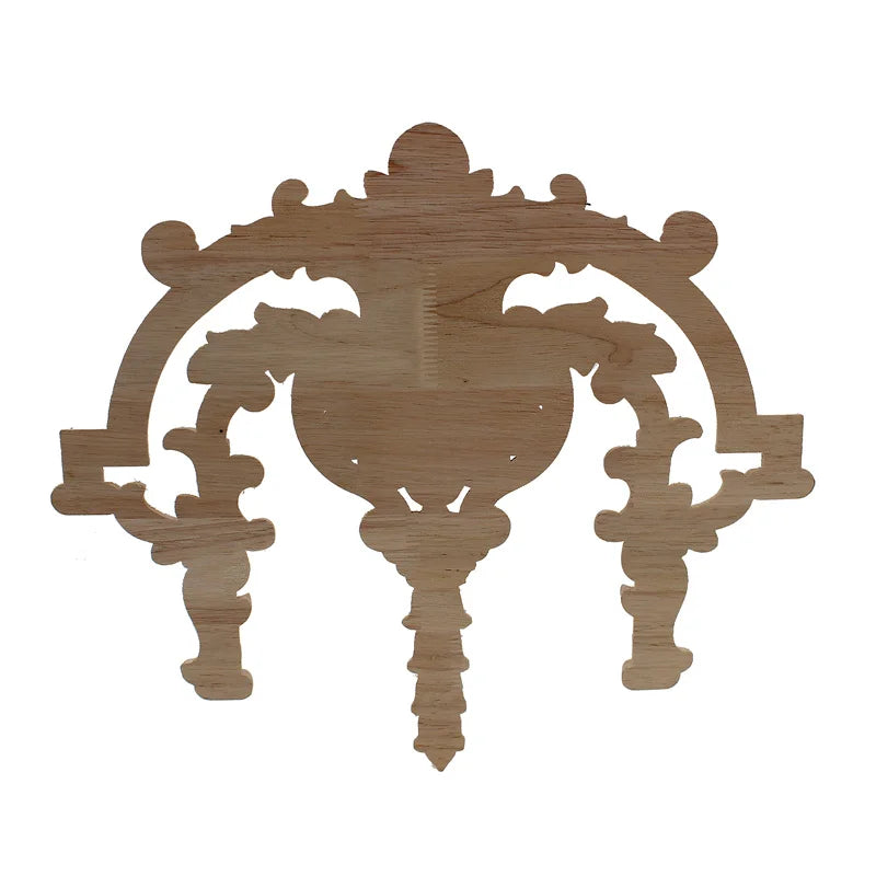 Antique Decorative Wood Appliqués for Furniture Decoration, Fireplaces and Cabinetry Embellishment Wooden Mouldings..