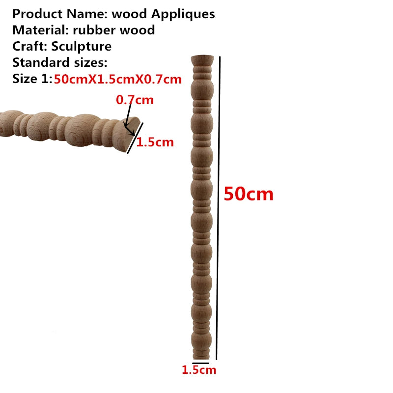 Antique Decorative Wood Appliqués for Furniture Decoration, Fireplaces and Cabinetry Embellishment Wooden Mouldings..