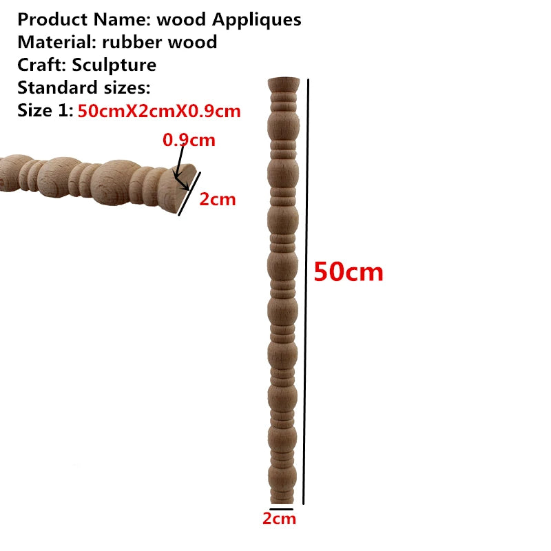 Antique Decorative Wood Appliqués for Furniture Decoration, Fireplaces and Cabinetry Embellishment Wooden Mouldings..