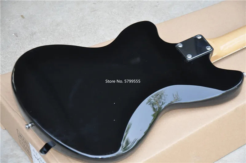 New Jaguar Electric Guitar With Whammy Bar and Fingerboard Inlays