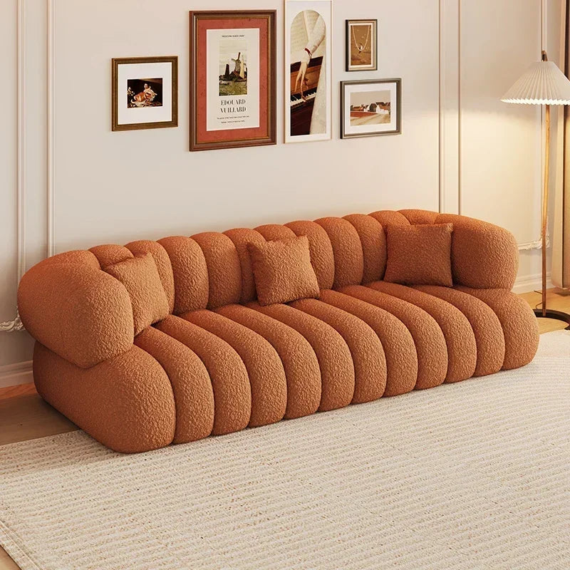 Modern Living Room Sofas Salon Floor Lounge Italian Relaxing Lazy Sofa Designer Woonkamer Banken Interior Decoration