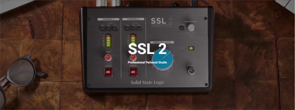 Solid State Logic SSL2 2-In / 2-Out USB-C Audio Interface