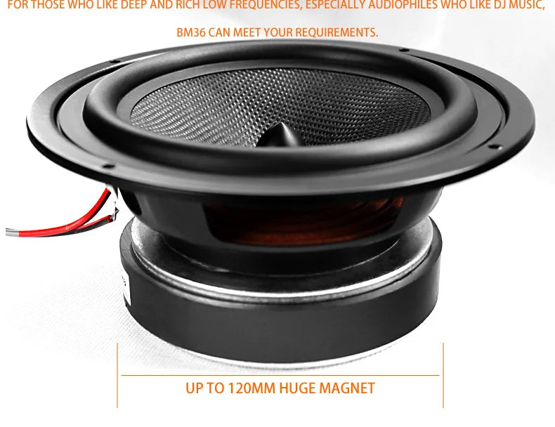 BM36 Speaker High Fidelity Bookshelf Speaker/Monitor