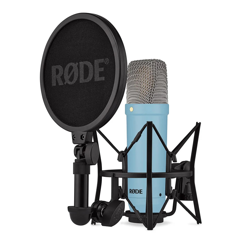 Rode NT1 Signature Series Microphone Upgraded Large Diaphragm Condenser Microphone for Vocal Recording, Dubbing, Live Broadcast