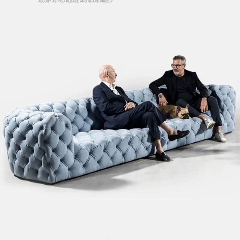 Living Room Sofas. Modern Luxury LEATHER Sofas Mid Century Designer Koltuk Takımı Trendy Furniture