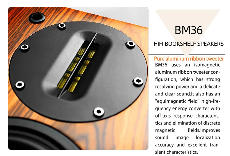 BM36 Speaker High Fidelity Bookshelf Speaker/Monitor