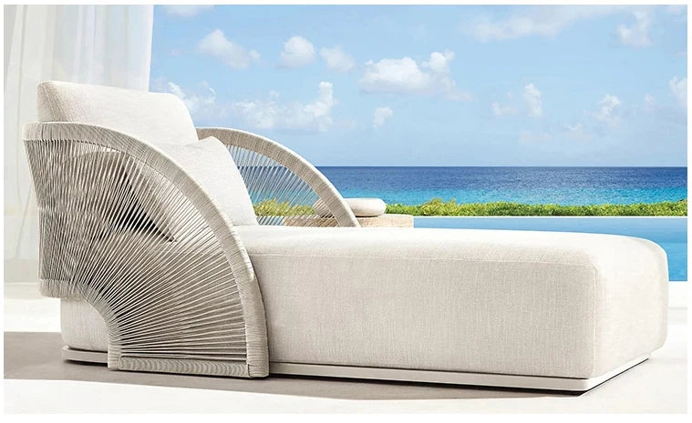 Outdoor Leisure Balcony Three Piece Combination Garden Creative Hotel Courtyard Villa