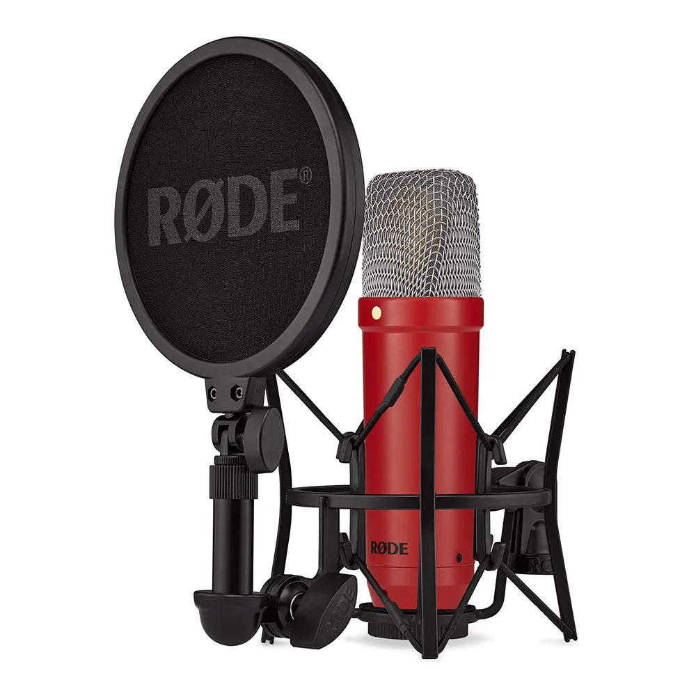 Rode NT1 Signature Series Microphone Upgraded Large Diaphragm Condenser Microphone for Vocal Recording, Dubbing, Live Broadcast