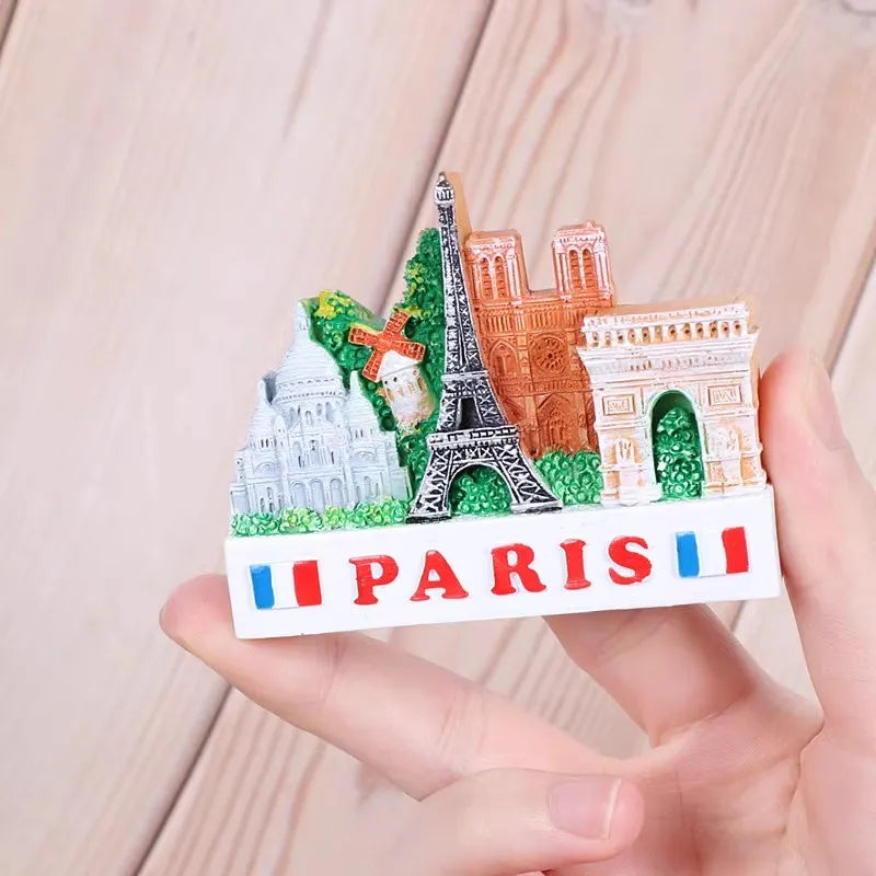 France Fridge Magnets Home Decor Paris