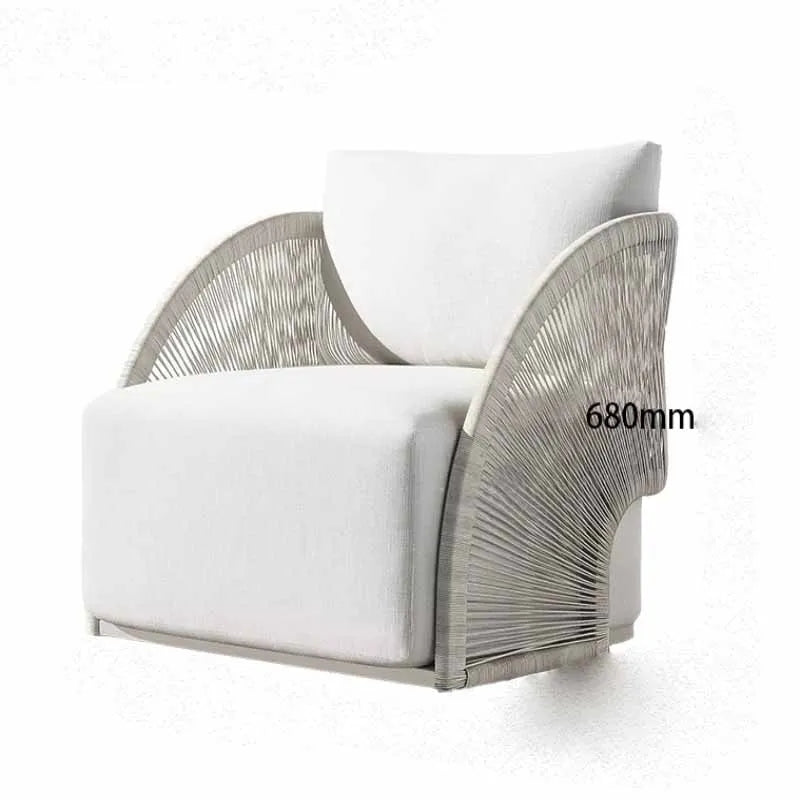 Outdoor Leisure Balcony Three Piece Combination Garden Creative Hotel Courtyard Villa
