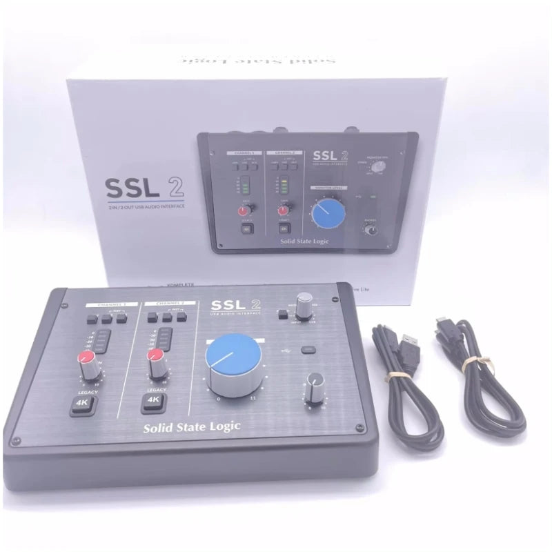Solid State Logic SSL2 2-In / 2-Out USB-C Audio Interface
