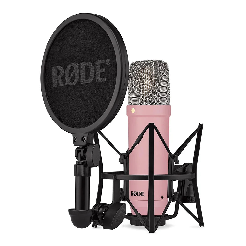 Rode NT1 Signature Series Microphone Upgraded Large Diaphragm Condenser Microphone for Vocal Recording, Dubbing, Live Broadcast