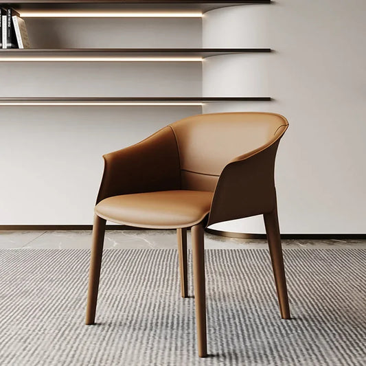 Luxury Minimalist Armchair Dining Chair Outdoor Lightweight Living Room