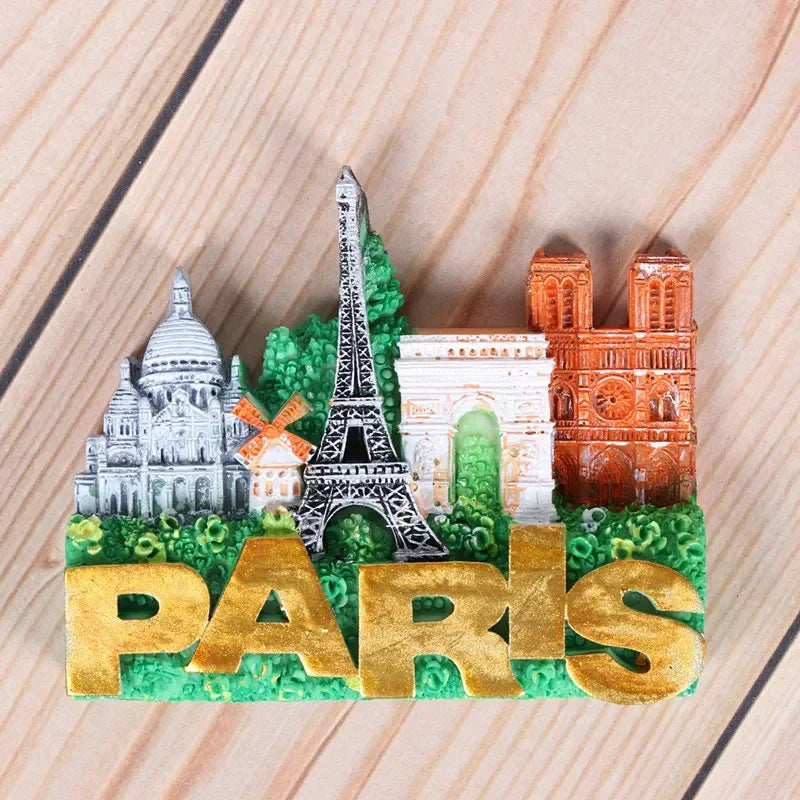 France Fridge Magnets Home Decor Paris