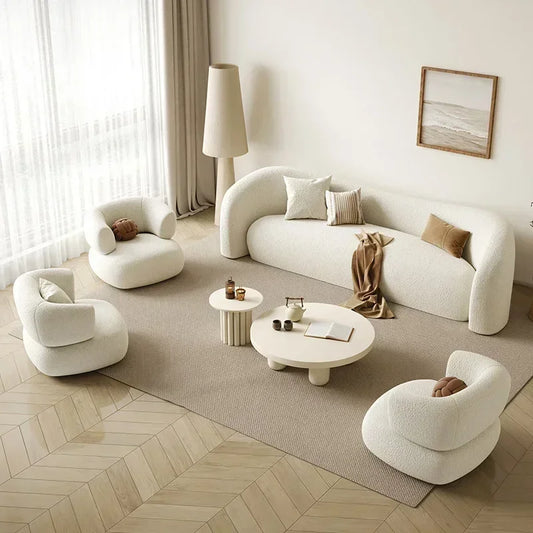 Modern Living Room Sofas: Minimalist Italian Sectional Sofas White Liners Oturma Odası Kanepeleri