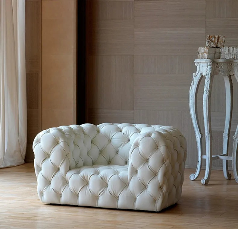 Living Room Sofas. Modern Luxury LEATHER Sofas Mid Century Designer Koltuk Takımı Trendy Furniture