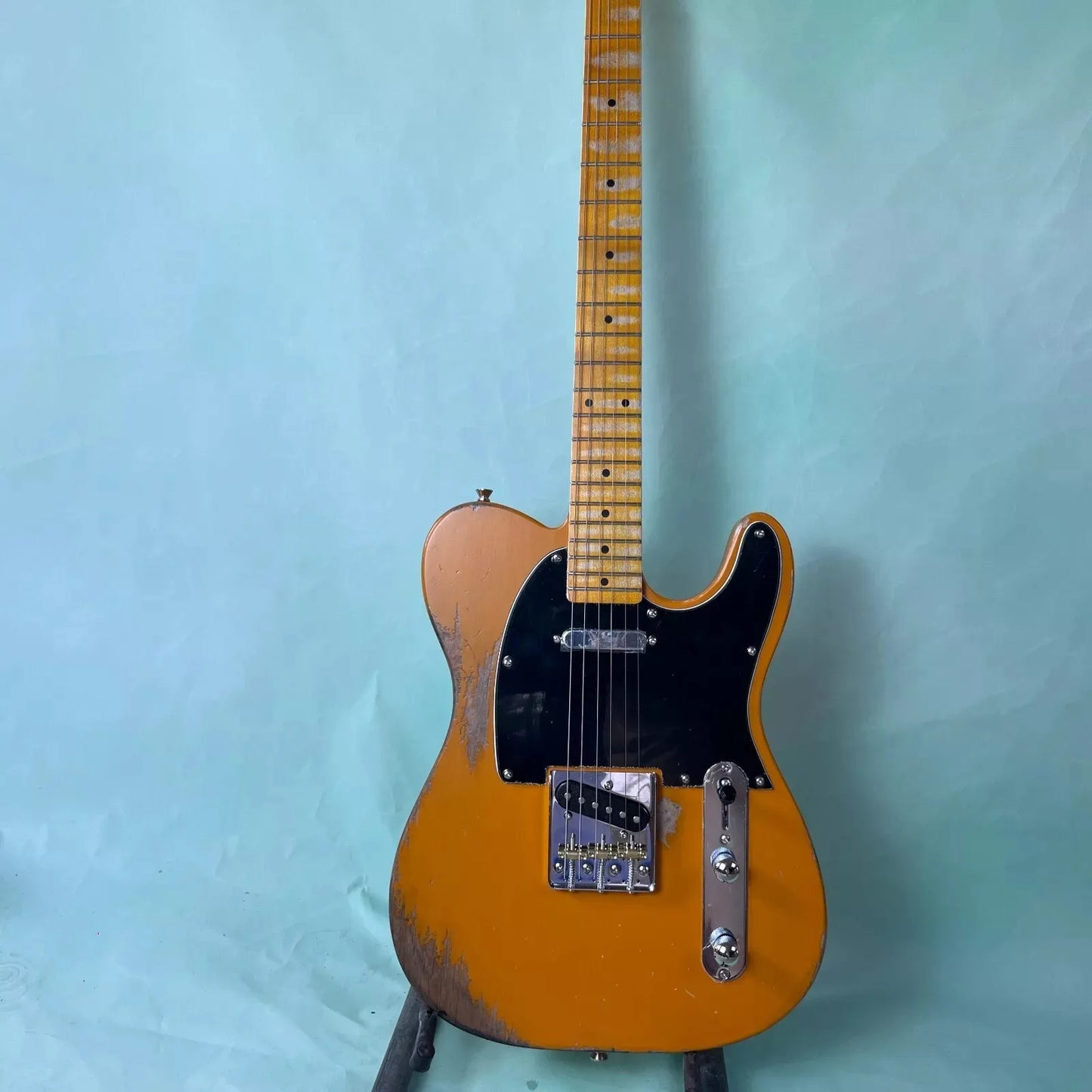 2025 Ltd 51 Telecaster Distressed Finish Guitar S Pickup Maple Fingerboard in Stock