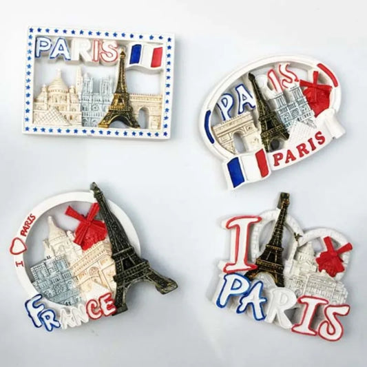 France Paris Travelling Souvenris Fridge Magnets Message Board Magnetic Stickers