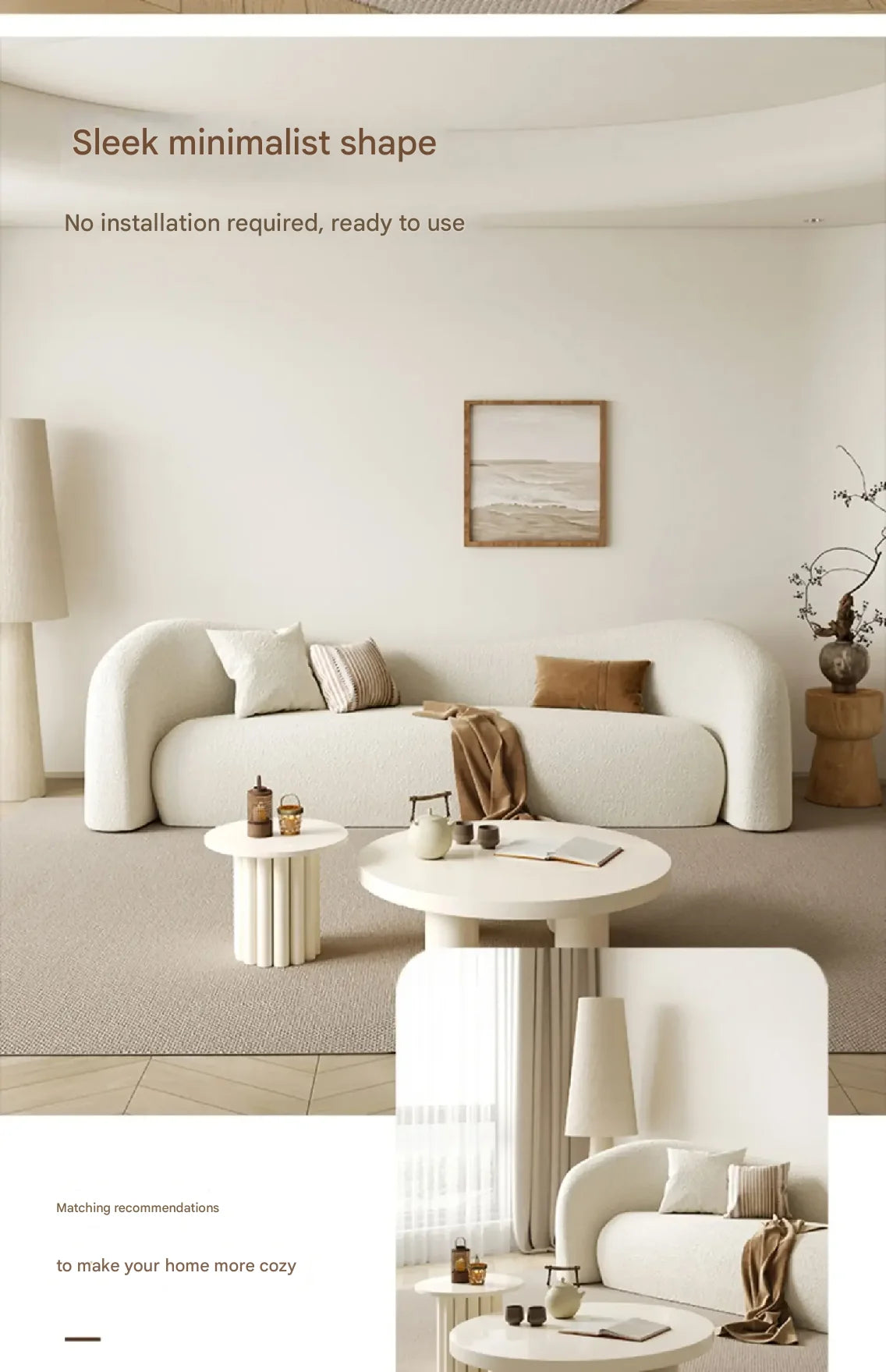 Modern Living Room Sofas: Minimalist Italian Sectional Sofas White Liners Oturma Odası Kanepeleri