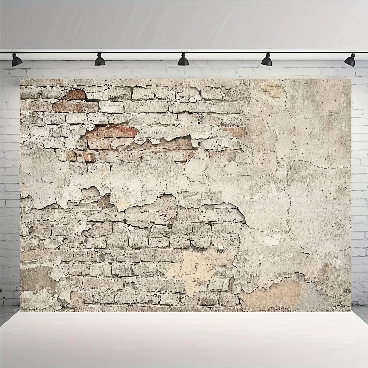 Retro Brick Wall Studio Prop - Photography Background Cloth
