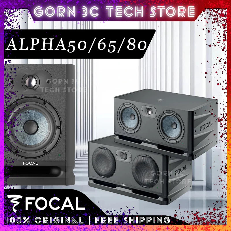FOCAL ALPHA50 ALPHA65 ALPHA80 ALPHA Twin EVO Active Speaker 8 inches Monitoring Hifi Super Bass Hi-res Customized Music Speakers
