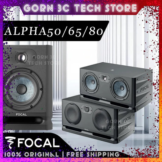 FOCAL ALPHA50 ALPHA65 ALPHA80 ALPHA Twin EVO Active Speaker 8 inches Monitoring Hifi Super Bass Hi-res Customized Music Speakers