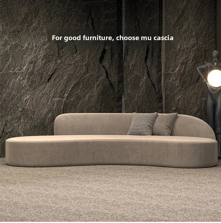 European Designer Sofa. Sexy Curved and Customized. Great For Lobby's and Open Spaces.