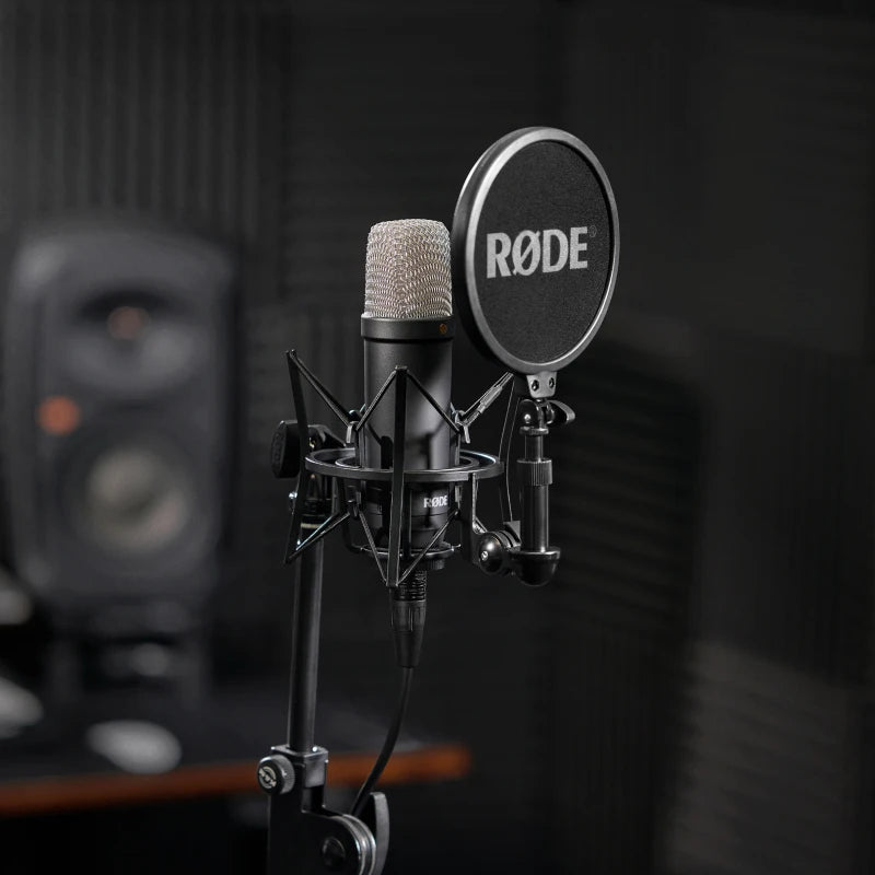 Rode NT1 Signature Series Microphone Upgraded Large Diaphragm Condenser Microphone for Vocal Recording, Dubbing, Live Broadcast