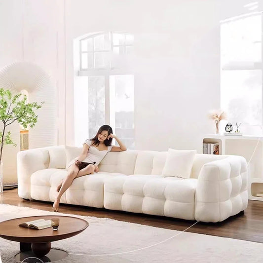 Lounge Luxury Living Room Sofas Lazy Cute Corner Recliner Floor Sofas Designer Relaxing Decor Balcony Divano Trendy Furniture