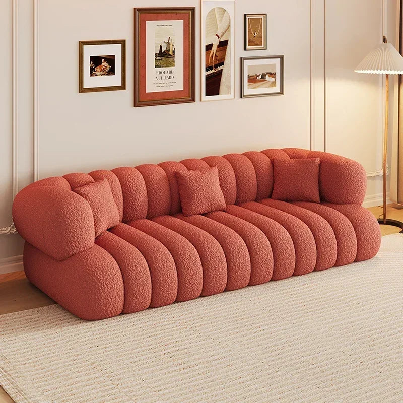 Modern Living Room Sofas Salon Floor Lounge Italian Relaxing Lazy Sofa Designer Woonkamer Banken Interior Decoration