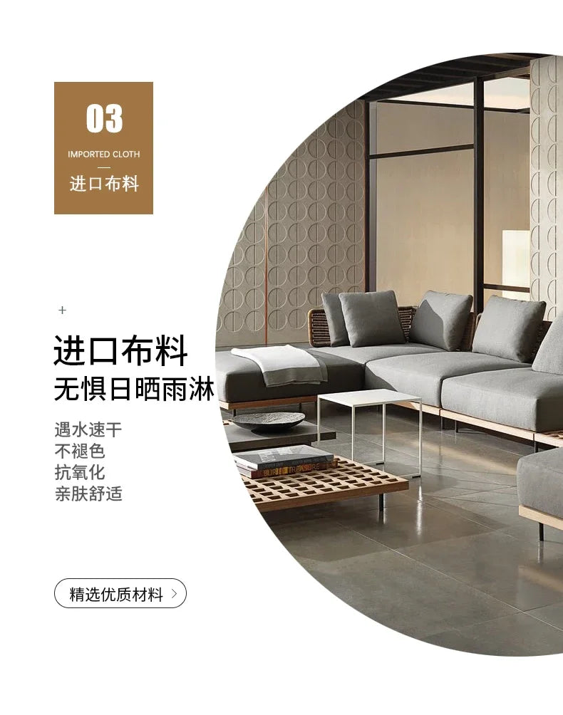 Outdoor Living 2 Person Sofa Complete Garden Lounge Room Sofas Street Luxury Furniture 1-person Modern Bed Balcony Sets Patio