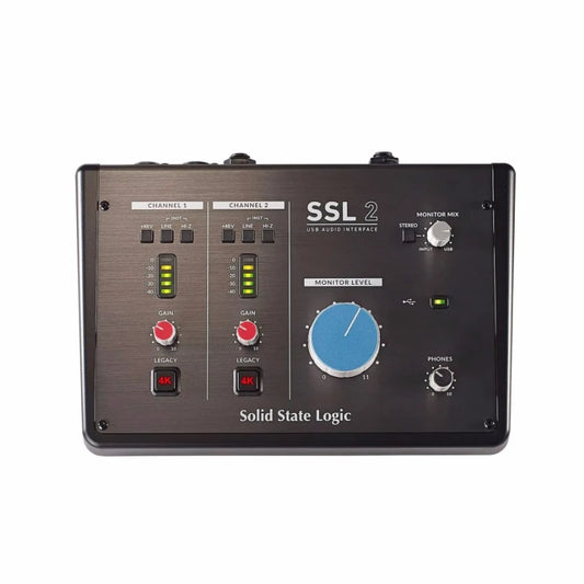 Solid State Logic SSL2 2-In / 2-Out USB-C Audio Interface