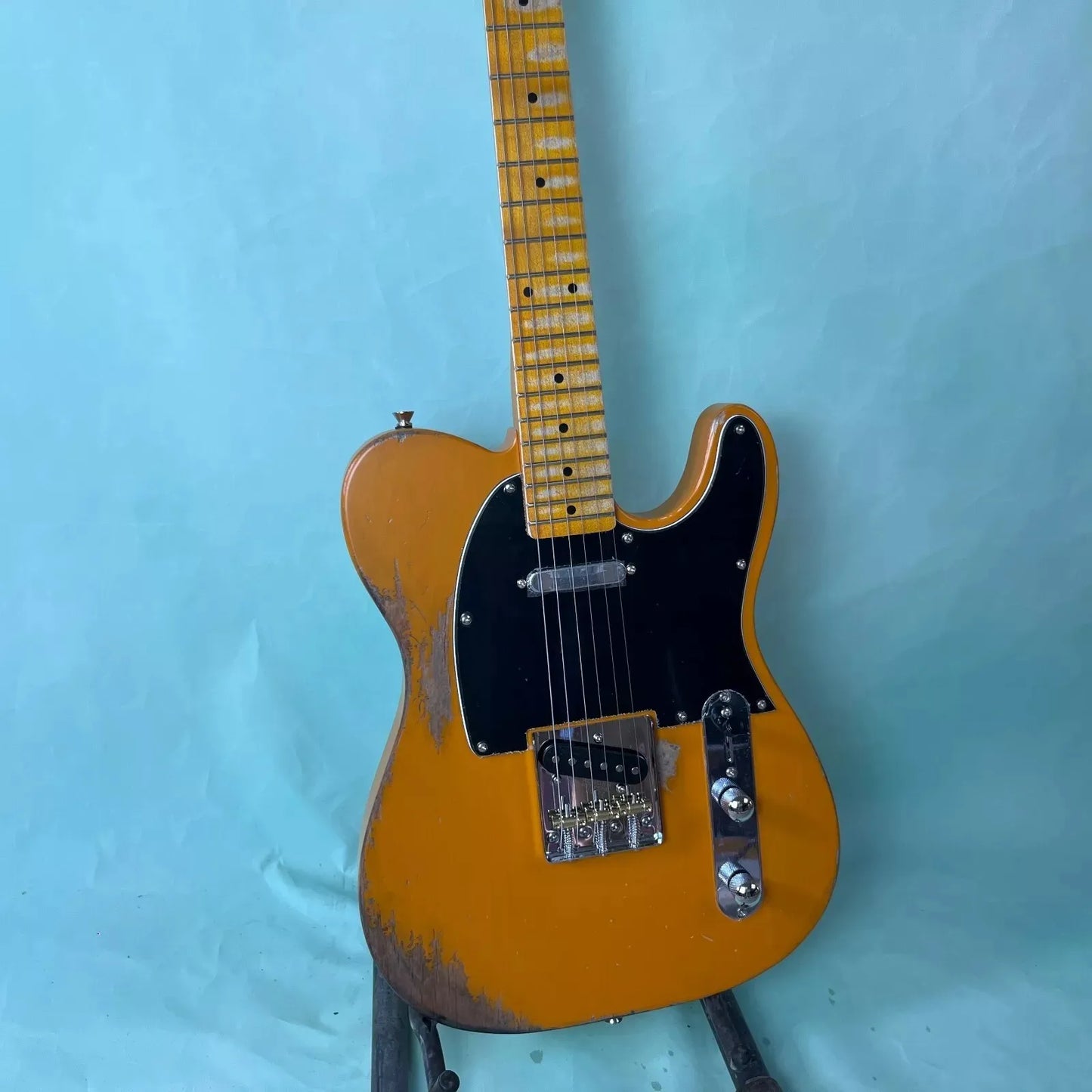 2025 Ltd 51 Telecaster Distressed Finish Guitar S Pickup Maple Fingerboard in Stock