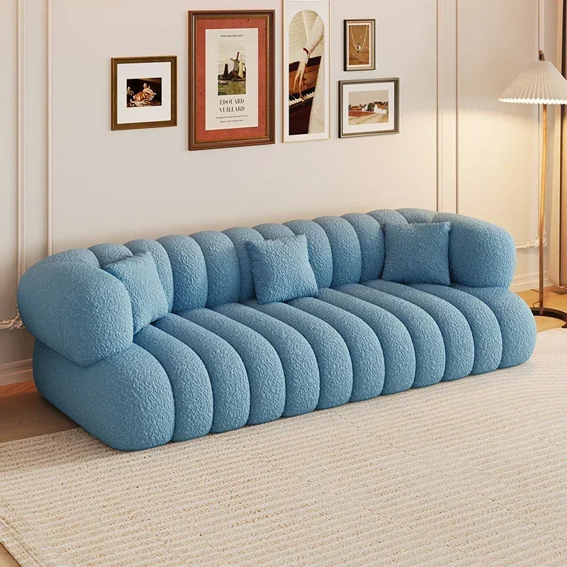 Modern Living Room Sofas Salon Floor Lounge Italian Relaxing Lazy Sofa Designer Woonkamer Banken Interior Decoration