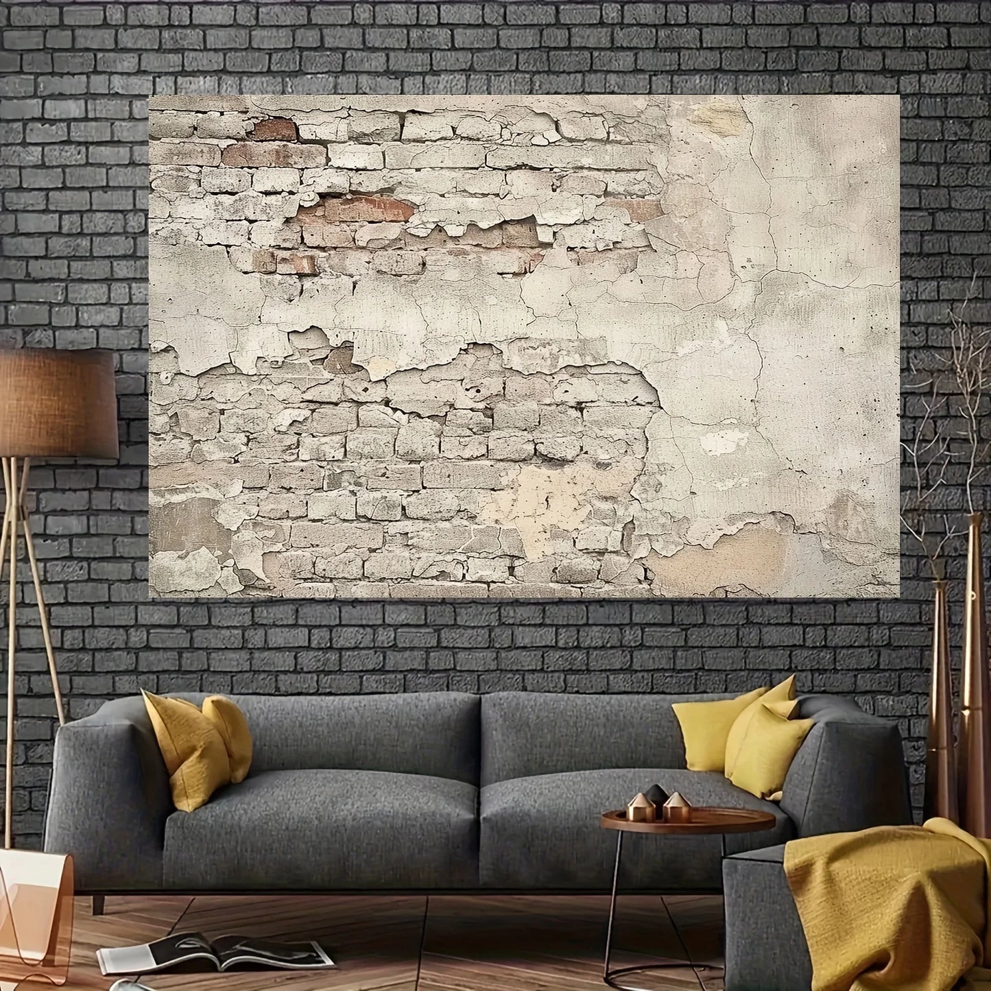 Retro Brick Wall Studio Prop - Photography Background Cloth