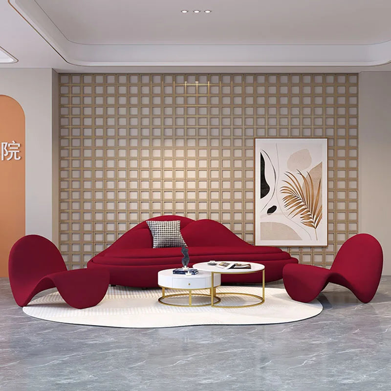 Accent Modern Living Room Sofas Sexy Designer Luxury Sectional Lazy Sofas Lounge Relaxing Filling Divano Lounge Suite Furniture