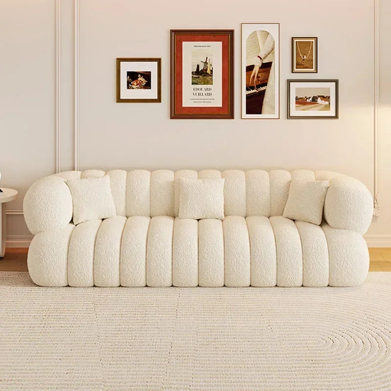 Modern Living Room Sofas Salon Floor Lounge Italian Relaxing Lazy Sofa Designer Woonkamer Banken Interior Decoration