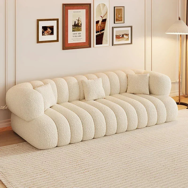 Modern Living Room Sofas Salon Floor Lounge Italian Relaxing Lazy Sofa Designer Woonkamer Banken Interior Decoration