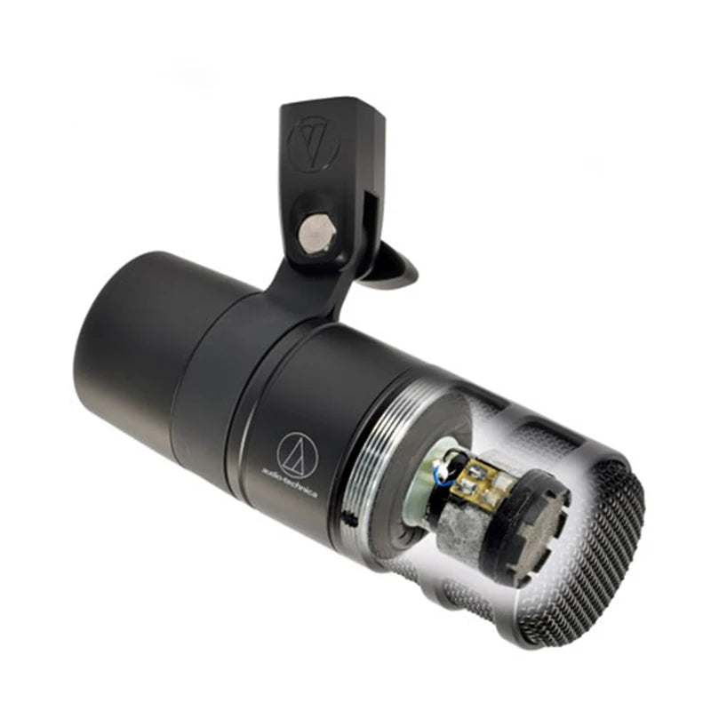 Audio-Technica AT2040 Microphone Clear Noise Reduction Super Cardioid Dynamic Microphone Professional Recording