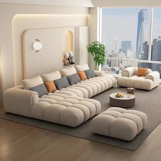 Minimalist Living Room Sofa Decor. Relaxing, Inexpensive Tumbonas Playa Lounge Suite