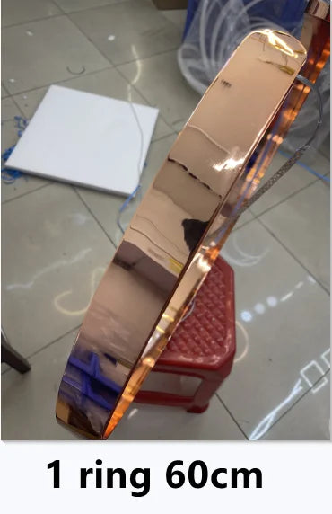 Modern C Ring Led Pendant Lamp Dimmable for Dining Living Room Center Table Bedroom Chandelier Home Decor Luxury Lusters Fixture