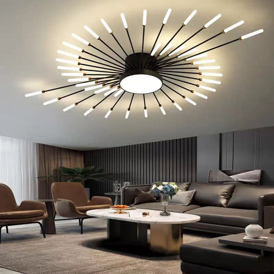 Creative LED Ceiling Lamp Modern Living Room Lights Nordic Home Decor Bedroom Lighting Lustre Indoor Chandelier Fixtures Lamps
