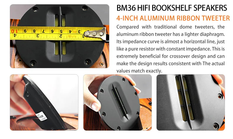 BM36 Speaker High Fidelity Bookshelf Speaker/Monitor