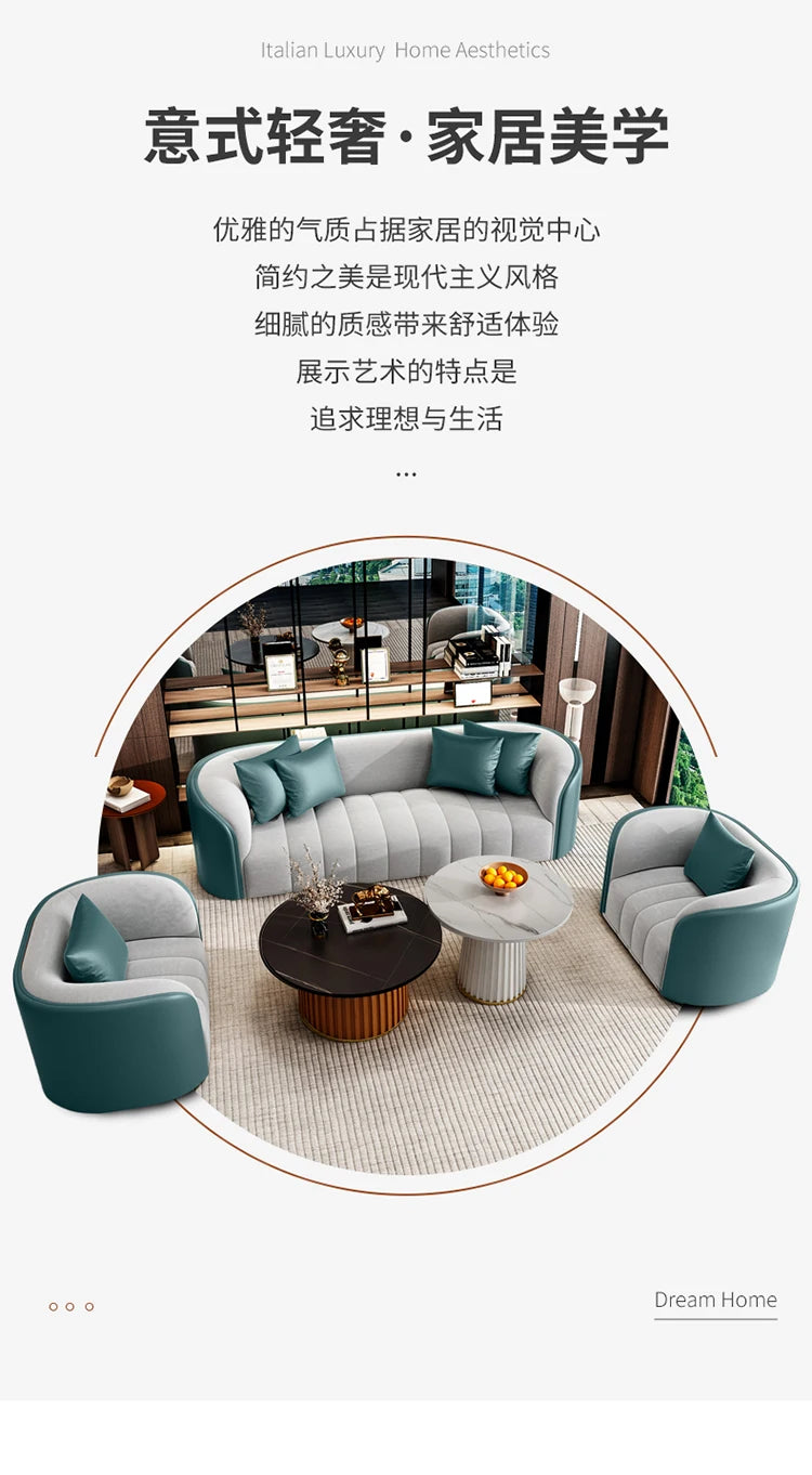 Salon Style Cafe Bar Seating Room. Small Single Sofas and Chairs. Lounge Divano Library Furniture