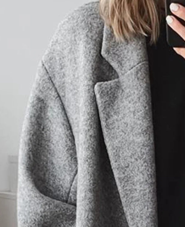 Women's Multi-color Multi-size Woollen Trench Coat.
